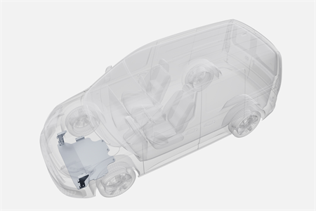 Hasplåt motor Ford Connect 2022- VW Caddy 2020-